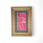 Certificated Framed Kiswah From Prophet Muhammad Tomb  Grave 